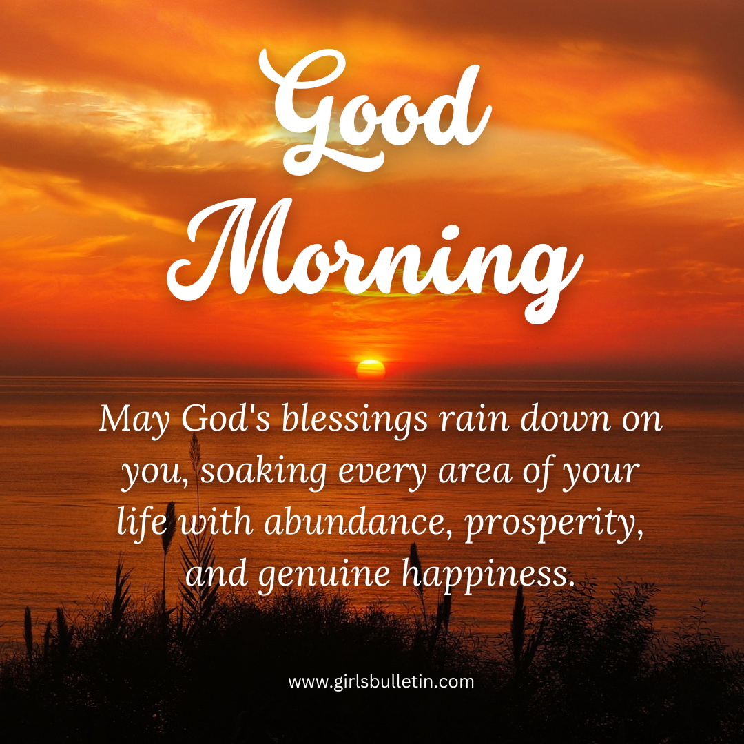 good morning prayer messages and blessings